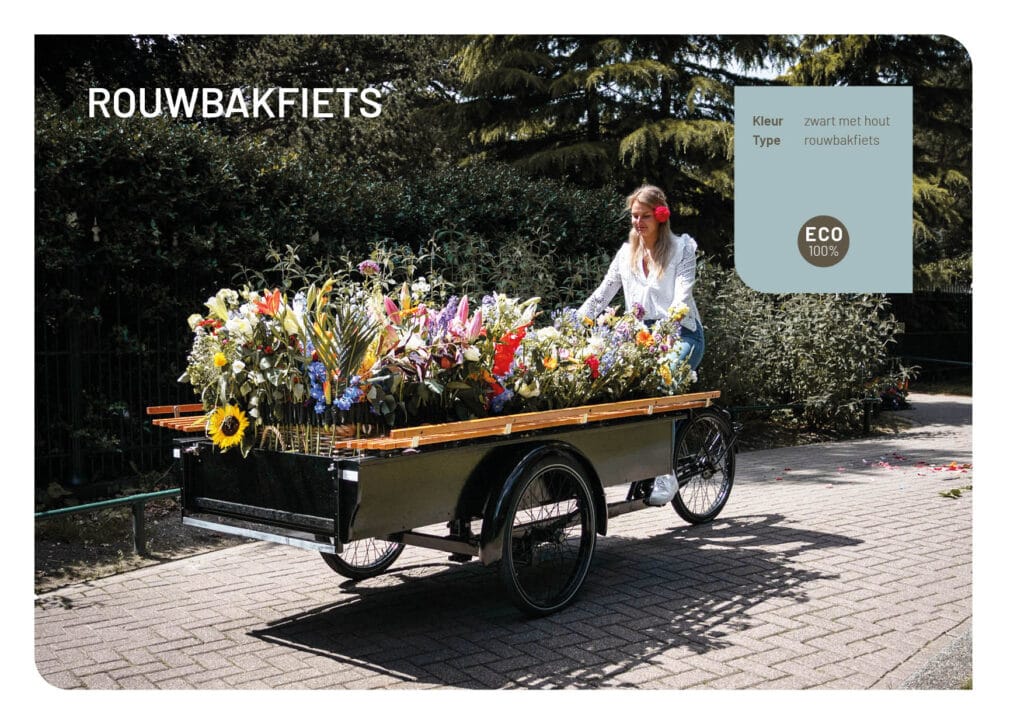 Foto rouwbakfiets