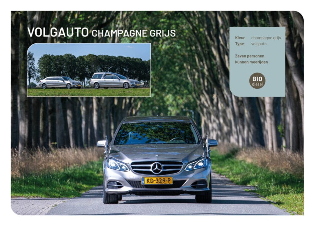 Foto volgauto 7p champagne grijs